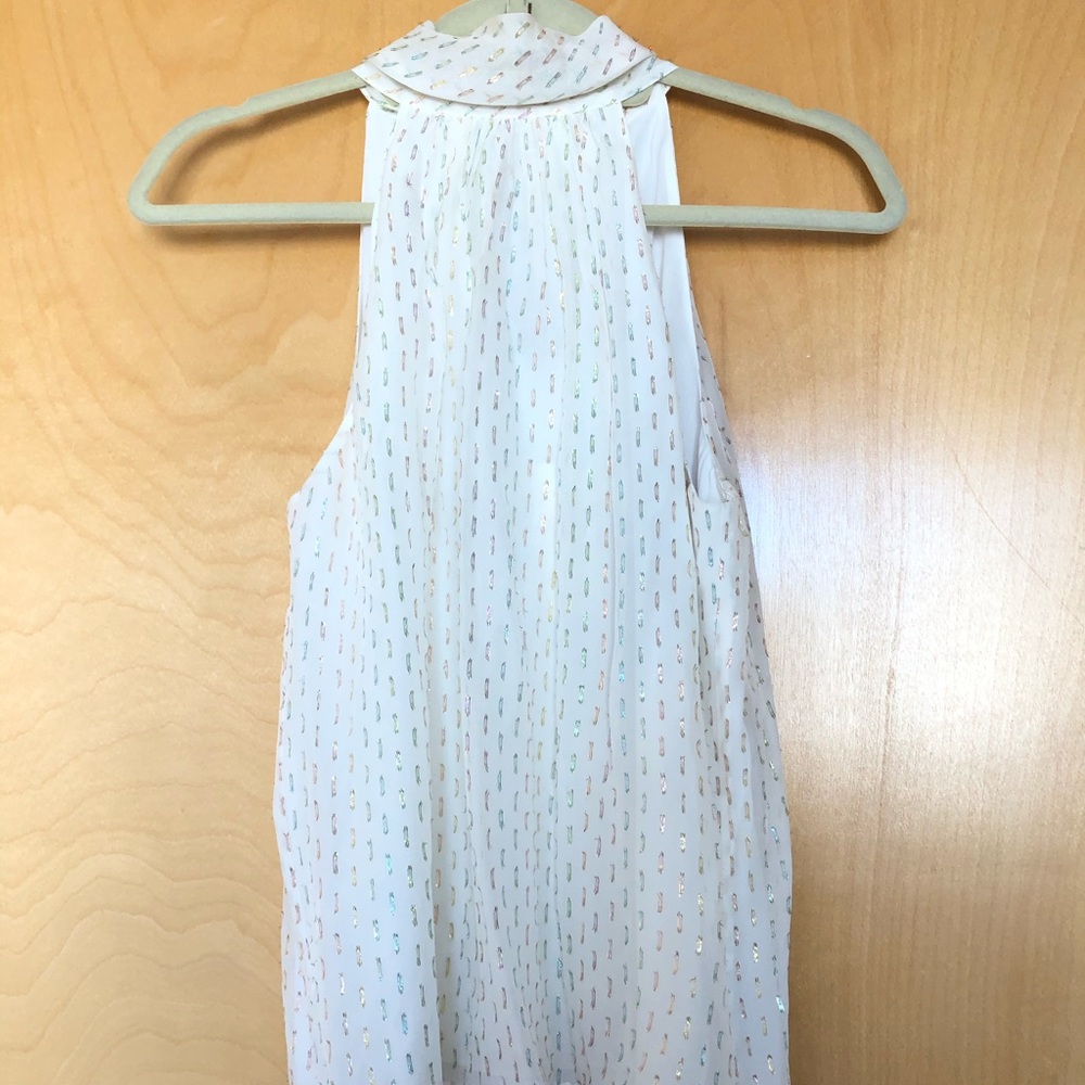 Ramy Brook Lori Multi Metalic Halter Top - Picture 2 of 6